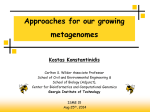 Kostas Konstantinidis - Metagenomics Resources!