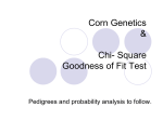 Corn genetics Lab