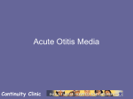 Acute Otitis Media