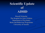 Progress in endophenotypes in ADHD