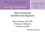 Genetics Overview - Alport Syndrome Foundation