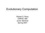 Evolutionary Computation