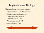Implications of Biology
