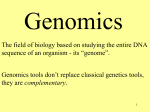 Genomics - West High School