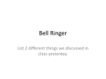 Bell Ringer