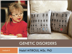 Genetic disorders