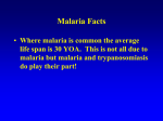 Malaria has Been Significant Enough to Make the