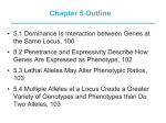 9/04 Modifications of Mendel