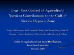 Least-Cost Control of Agricultural Nutrient Contributions to the Gulf