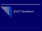 EOCT Questions