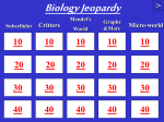 Jeopardy - Foothill Technology High School