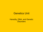 Genetics Unit