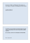 AAV8-hFIX19 Center for Cellular and Molecular Therapeutics at