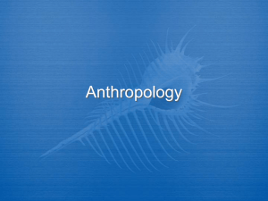 Anthropology PPT