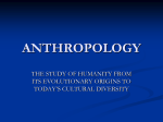 ANTHROPOLOGY