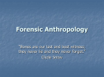 Forensic Anthropology - Bryn Mawr School Faculty Web Pages