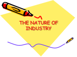 THE NATURE OF INDUSTRY - Vancouver Island University