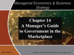 Managerial Economics & Business Strategy