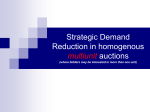 Strategic Demand Reduction in multiunit auctions