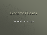 Demand and supply edited
