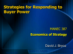 Responding to Buyer Power