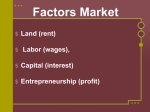 Factors Market - HumeFoggAPEconomics