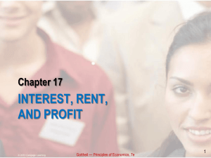 Income from Rent - Cengage Learning