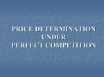 price determination