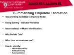 Empirical Est. Review 2