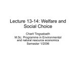 L13-14 Welfare and S..