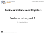 Producer Prices, 1