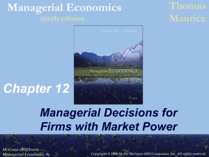 Managerial Economics