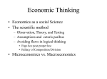 Scientific Method, Models, and Gains to Trade