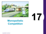 Monopolistic Competition