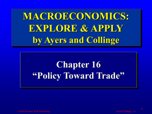 Economics: Explore and Apply 1/e by Ayers and Collinge Chapter