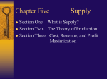 Chapter Five Supply
