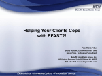 How to help your clients cope with EFAST2