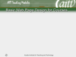 Web Page Basics