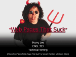 Web Pages That Suck