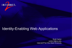Identity-Enabling Web Applications: Today`s Landscape