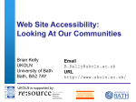 Web Site Accessibility: Beyond The Basics