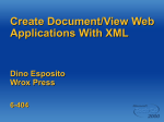 6-404 Create Document/View Web Applications with XML