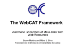 The WebCAT Framework