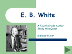 EB White - towsonreed660