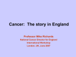 Improving the Quality of Cancer Care Experience in England