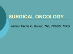 SURGICAL ONCOLOGY