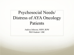 Psychosocial Needs Distress of AYA Oncology Patients-Andrea