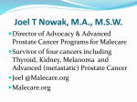 Joel T Nowak, MA, MSW