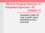 Medical-Surgical Nursing: An Integrated Approach, 2E Chapter 31