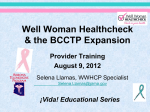 WWHCP & the BCCTP Expansion presentation
